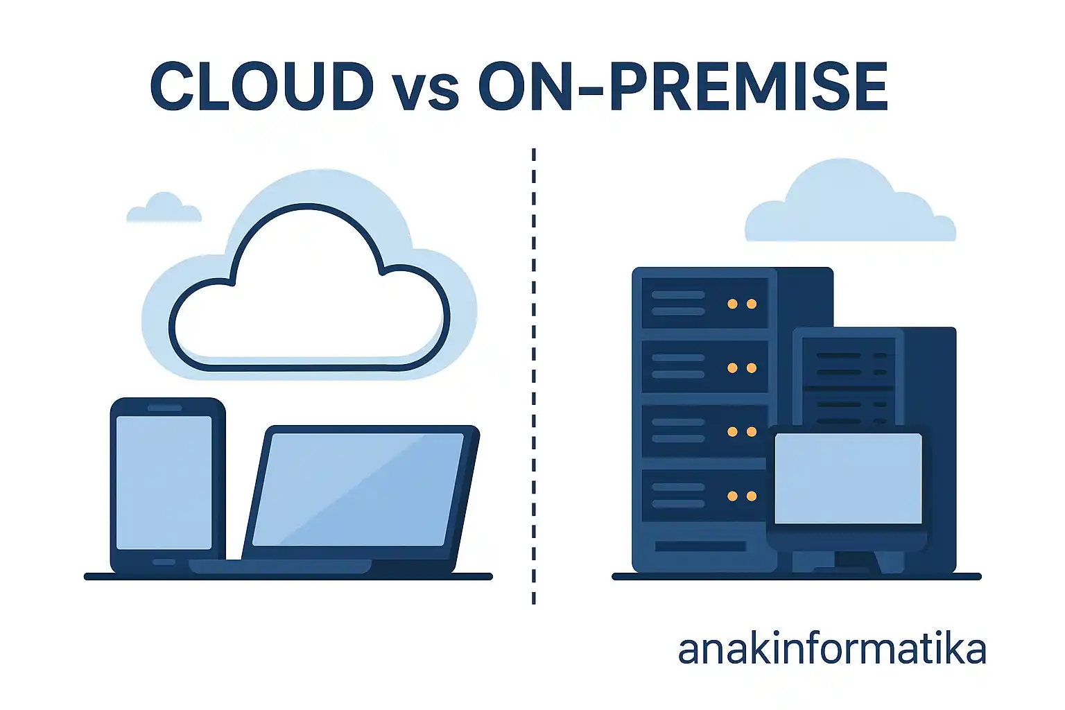 Cloud vs On-Premise: Perbandingan Lengkap untuk Bisnis Modern